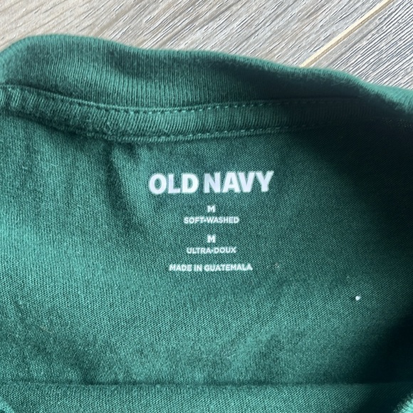Old Navy Mens Dark Green Golf Graphic Tee - Picture 6 of 8